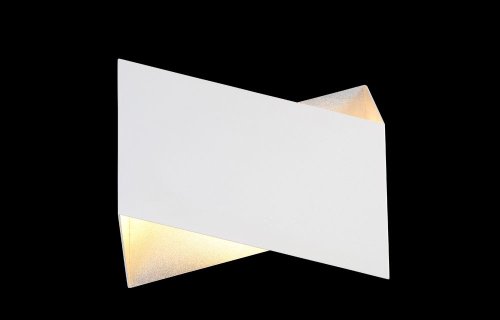 Бра LED CLT 012 WH-SL V-2 Crystal Lux белый на 1 лампа, основание белое в стиле современный  фото 3